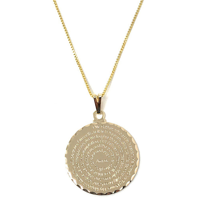 Our Father Prayer Necklace - Martinuzzi Accessories