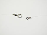 fishing line necklace - Martinuzzi Accessories