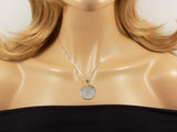 Our Father Prayer Necklace Sterling Silver Our Lord's Prayer Pendant - Martinuzzi Accessories